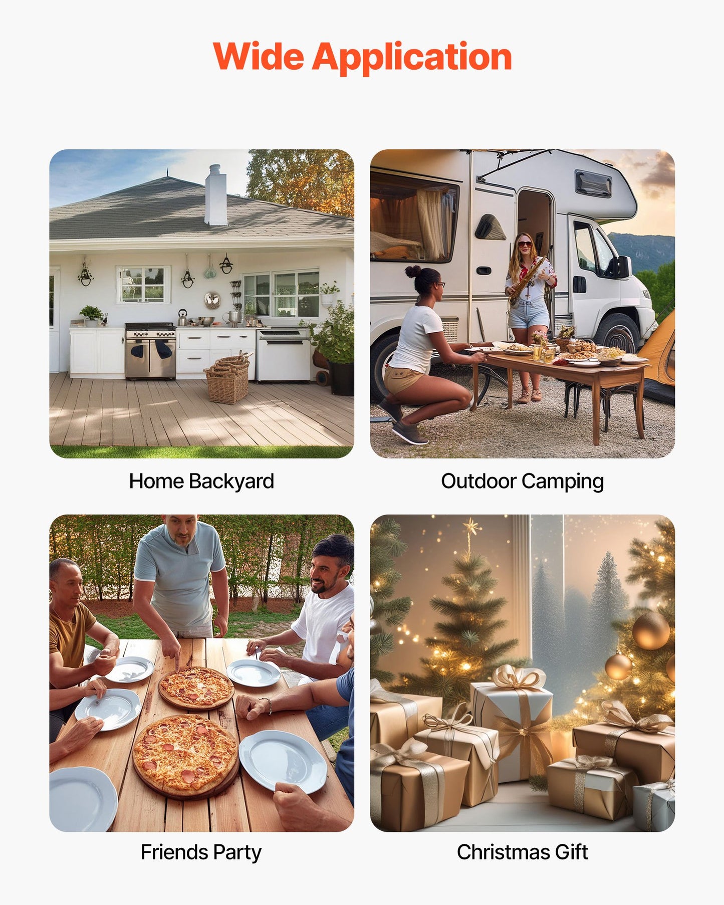 Utomhuspizzaugn, 30 cm vedeldad pizzaugn, pelletspisugn med termometer och elektrisk rotation, bärbar pizzamaskin för utomhuscamping på bakgården, uteplatsen, pizzasten, bärväska, spade