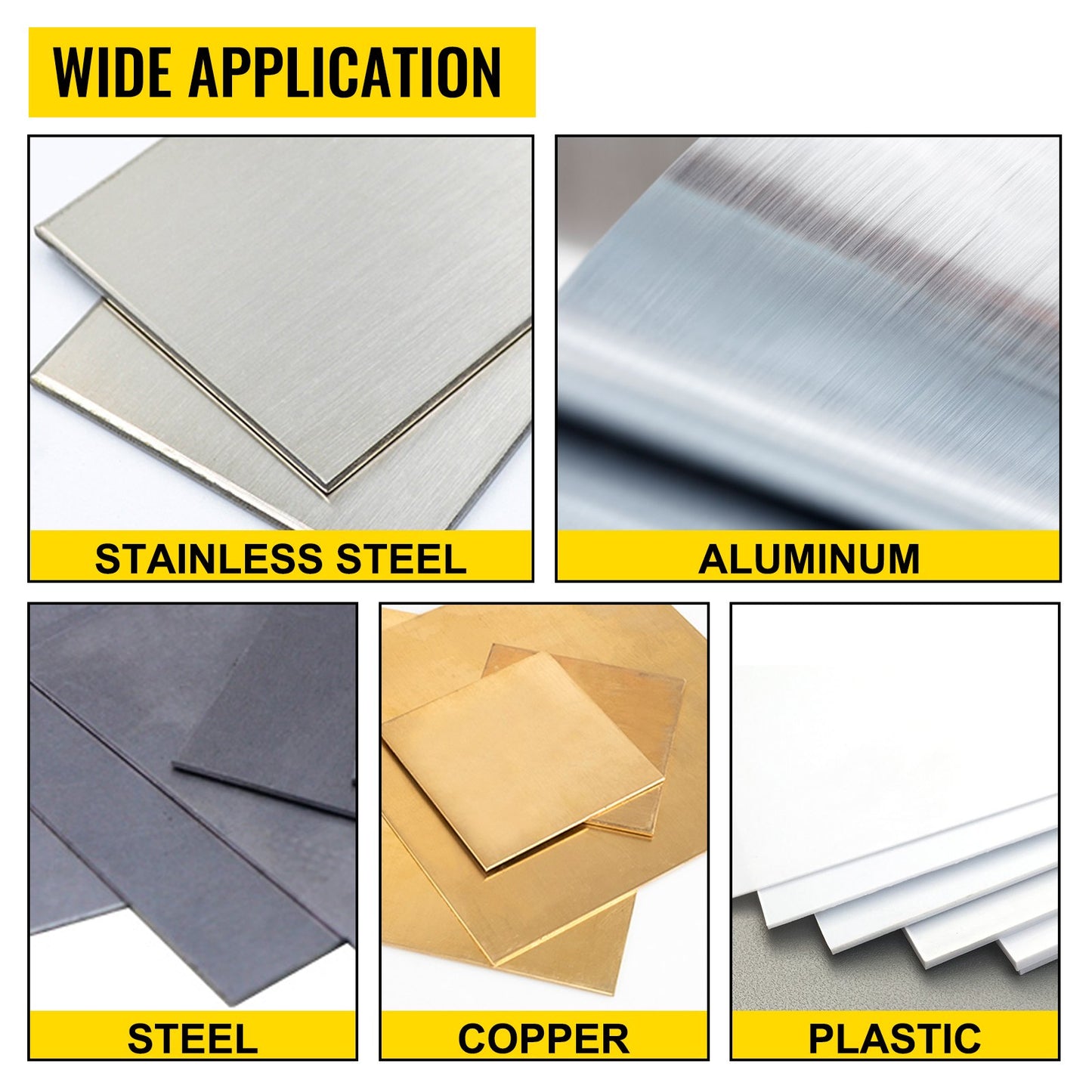 6-formars 10 tons hydraulisk utslagsstans 1,3 cm till 5,1 cm handverktygsskärare, hålsågssats, skärverktyg, elektrisk rörledning, metallborr