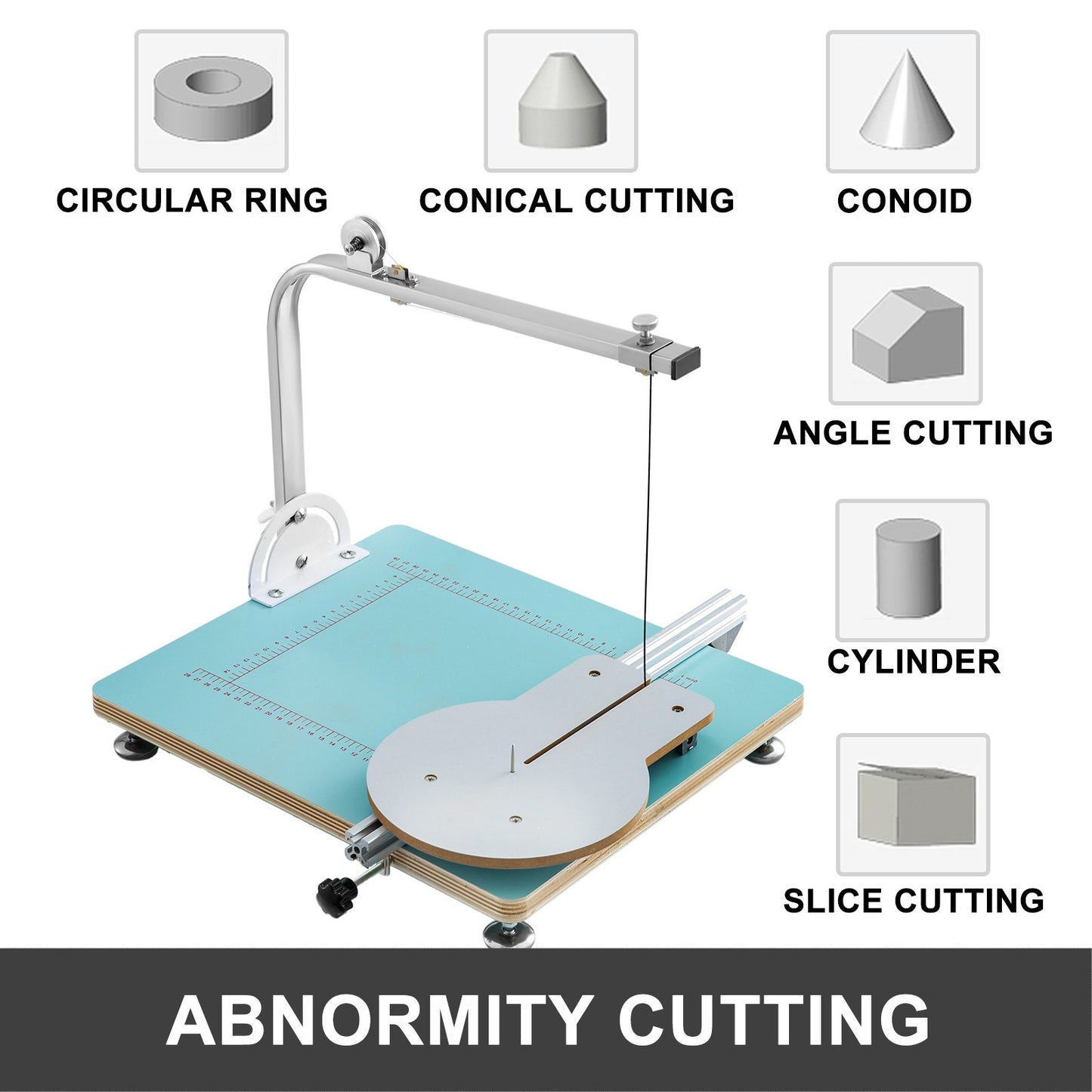 Elektrisk skumskärmaskin Het trådskumskärare Polystyren frigolit svamp skärverktygssats