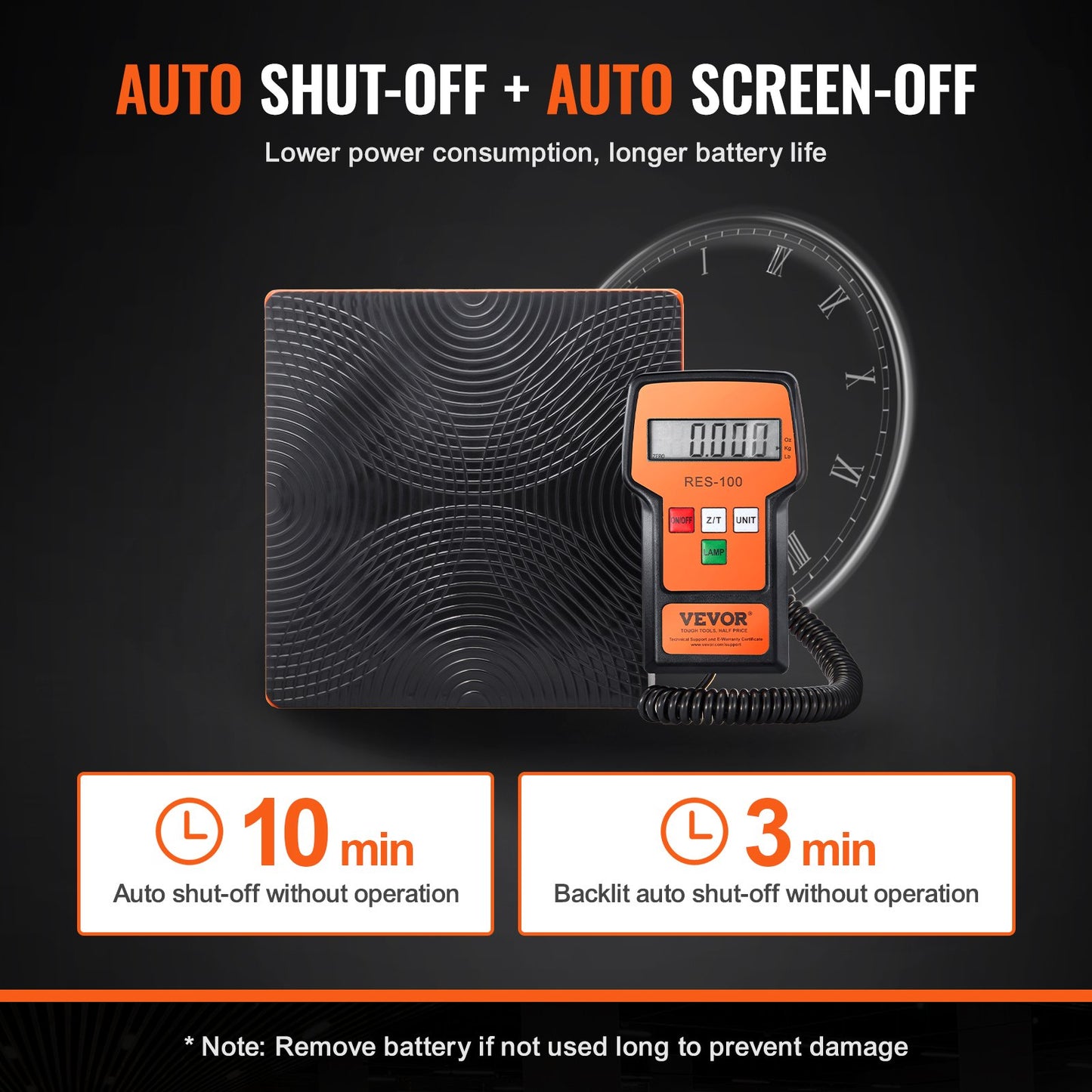 Elektronisk digital kylmedelspåfyllningsvåg med freonvåg 50 kg för HVAC