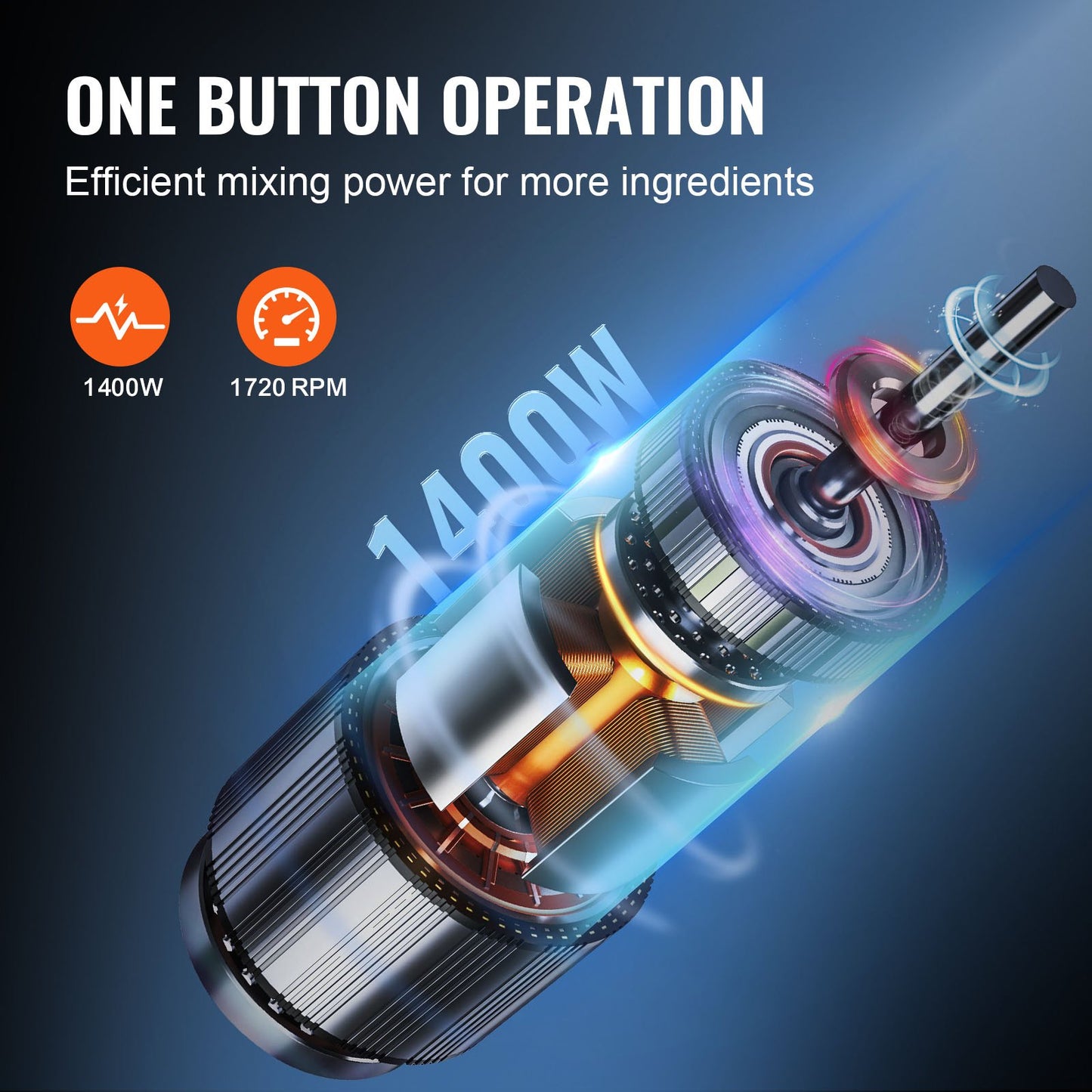 Matberedare och grönsakshackare, 16 liter, 1400 W livsmedelsklassad matberedare i rostfritt stål med 2 extra S-kurvade blad, multifunktionell för att hacka grönsaker, kött, spannmål, nötter