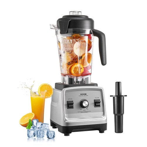 Mixer för smoothies, 227 ml 1600 W, Professionell mixer med kraftfull motor, Multifunktionell matberedare för smoothie/milkshake/juice, Passar för kök