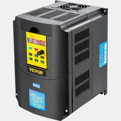 Variabel frekvensdrivning, AC 220V ingång 4KW CNC-drivning med variabel frekvens, VFD 5,5HP 1- eller 3-fas ingång, 3-fas utgång, CNC-motorinverter för motorvarvtalsreglering