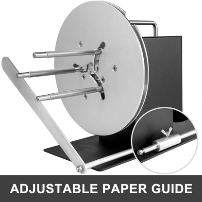 Etikettupprullningsmaskin 120 mm bred etikettupprullningsmaskin Dubbelriktad upprullningsmaskin 220 mm max. diameter Synkroniserar med skrivare för industrier