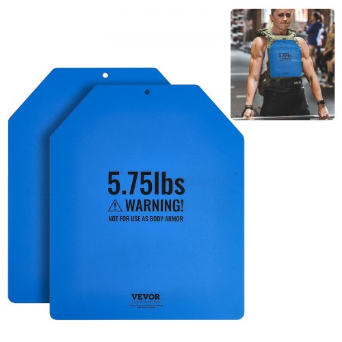 Viktvästplattor, 5,75 lb par, viktplattor i premiumstål, konturerad ergonomisk passform – WOD:er, extra vikt för viktvästar, för styrketräning, löpning, fitness, tunga träningspass