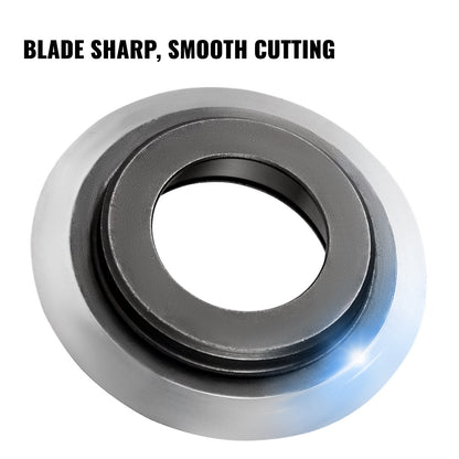 4-pack reservblad för avisoleringsblad, högtemperaturhärdning och rörskärblad i högkvalitativ legering, för avisolering av koppartråd, modell HXSMS-26 avisoleringsmaskiner