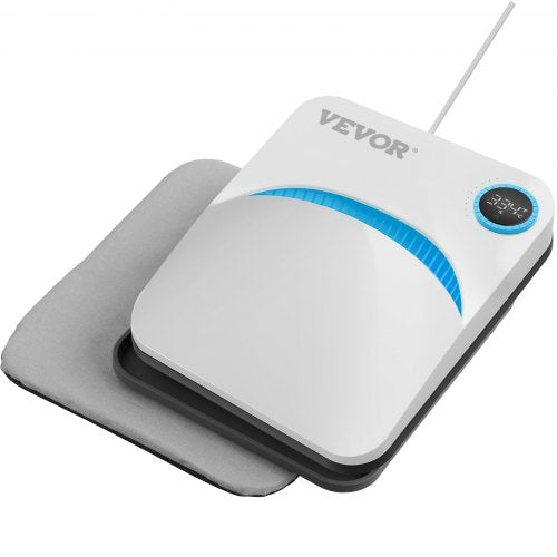 Värmepress 12 x 10 tum/30,5 x 25,4 cm bärbar lättpressad sublimeringsöverföring DIY-t-shirt