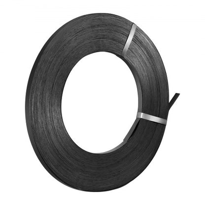 Stålbandningsrulle, 19 mm x 0,55 mm x 500 m, Metallbandningsrulle tål tuffa miljöer, 771 kg brottstyrka, Kraftig bandningsrulle för pallpackning