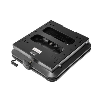 Sätesfjädringskit med sätesglidspår, universell luftfjädring för sätet med dammskydd, 15 cm justerbar fram-till-bak-funktion, sätesfjädringskit för nollsvänggräsklippare, gaffeltruck