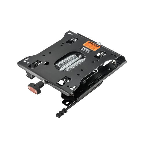 Sätesfjädringskit med sätesspår, universell luftfjädring för nollsvängsgräsklippare, 15 cm justerbar fram-till-bak-position, traktorsätesfjädringskit för gaffeltruckar, bulldozrar