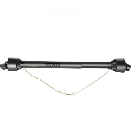 Kraftuttagsaxel Kraftuttagsdrivaxel 1-3/8" x 6 Splineändar Rund ände T4 43"-61"