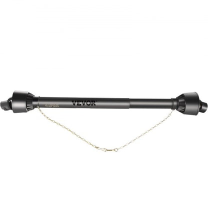 Kraftuttagsaxel Kraftuttagsdrivaxel 1-3/8" x 6 Splineändar Rund ände T4 43"-61"