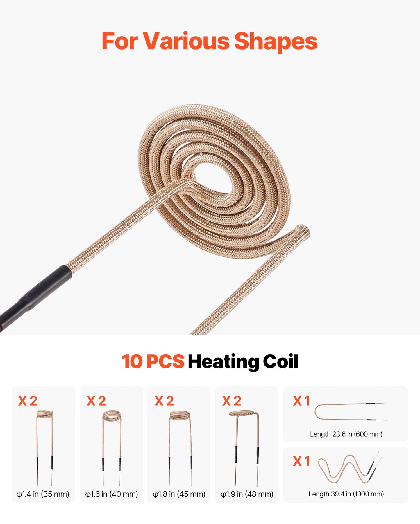 Borttagning av induktionsvärmarebult, 1100W 230V magnetisk induktionsvärmare, handhållet mutterbrytare, minivärmemaskin för borttagning av rostiga skruvar, reparationsverktyg för bilgarage med 10 spolar och låda