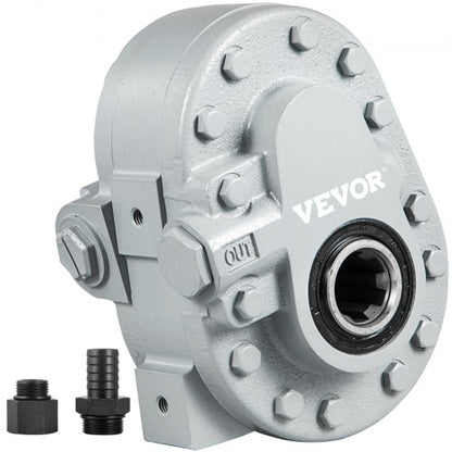 Hydraulpump 16.6GPM hydraulmotor 540 RPM vedklyv 2500PSI hydraulisk klyv SAE 12 utloppsportar hydraulisk pump för vedklyv för lastbils bakluckelyft, saxlyft, tippvagn
