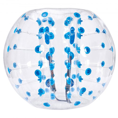 Uppblåsbar Bumper Ball 1-pack, 5FT/1.5M Body Sumo Zorb-bollar för tonåringar och vuxna, 0.8mm tjocka PVC-mänskliga hamsterbubbelbollar för utomhuslek, Bumper Bopper-leksaker för trädgård, gård, park