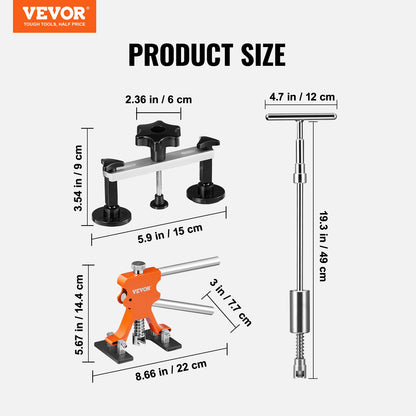 Bilkaross Buckla Avdragare Bro Lyftare Verktyg Lackfri Hagelborttagare Reparationssats