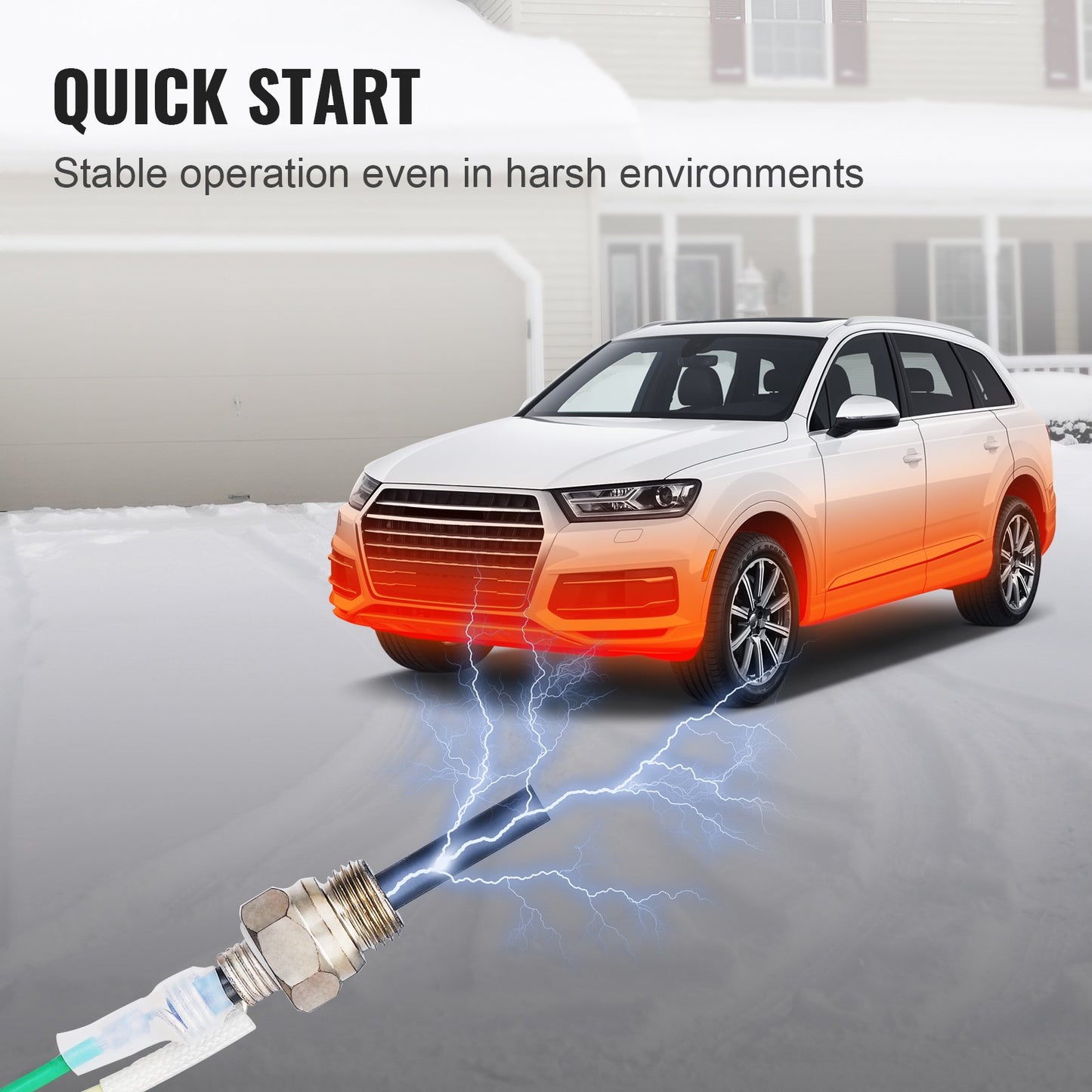 Glödstiftssats för dieselvärmare, reparationssats för keramiskt glödstift, luftdieselparkeringsvärmare med demonteringsverktyg, renoveringssats för dieselvärmare för 2KW/5KW/8KW dieselvärmare