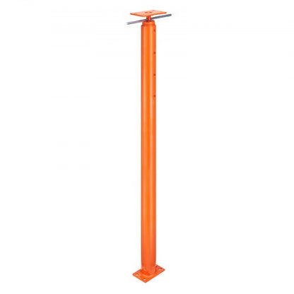 Domkraft för husgolv, höjdområde 136-48 cm, max lastkapacitet 5400 kg, justerbar stödbalk, källardomkraft, stolpe för nivellering, lyftstöd, teleskopdomkraft i stål för tillfälligt stöd