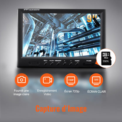 Avloppskamera Rörinspektionskamera med 512 Hz-sond 22,9 cm 720p-skärm 50,3 m