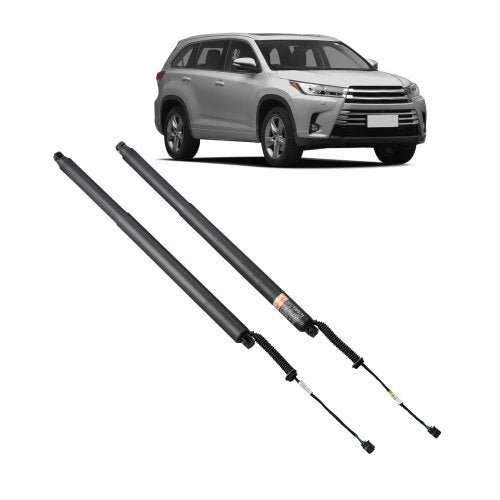 Bakre vänster och höger baklucka, kompatibel med 2016-2023 Seat Ateca KH7, KHP, elektrisk baklucka, dämpare för baklucka, ersätt OE# 575827851 575827851A 575827851B (2 st)