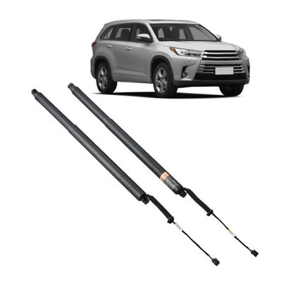 Bakre vänster och höger baklucka, kompatibel med 2016-2023 Seat Ateca KH7, KHP, elektrisk baklucka, dämpare för baklucka, ersätt OE# 575827851 575827851A 575827851B (2 st)