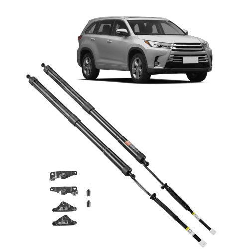 Bakre vänster och höger baklucka, kompatibel med 2014-2019 TOYOTA Highlander, Elektrisk baklucka, dämpare för baklucka, elektrisk baklucka, ersätt OE# 6891009130 6891009120 (2 st)