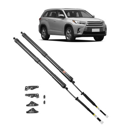 Bakre vänster och höger baklucka, kompatibel med 2014-2019 TOYOTA Highlander, Elektrisk baklucka, dämpare för baklucka, elektrisk baklucka, ersätt OE# 6891009130 6891009120 (2 st)