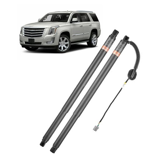 Bakre vänster och höger baklucka med ellyft, kompatibel med 2015-2020 Cadillac Escalade/Escalade ESV, Elektrisk baklucka med elhissar, stötdämpare, ersätt OE# 84306929 23226162 (2 st)