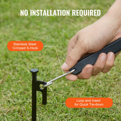 50-delars platt elastiskt rep, 19,8 mm kraftiga elastiska remmar med stål-S-krokar, 21" elastiskt elastiskt rep för last, presenningar, lastbilar och tält, svart