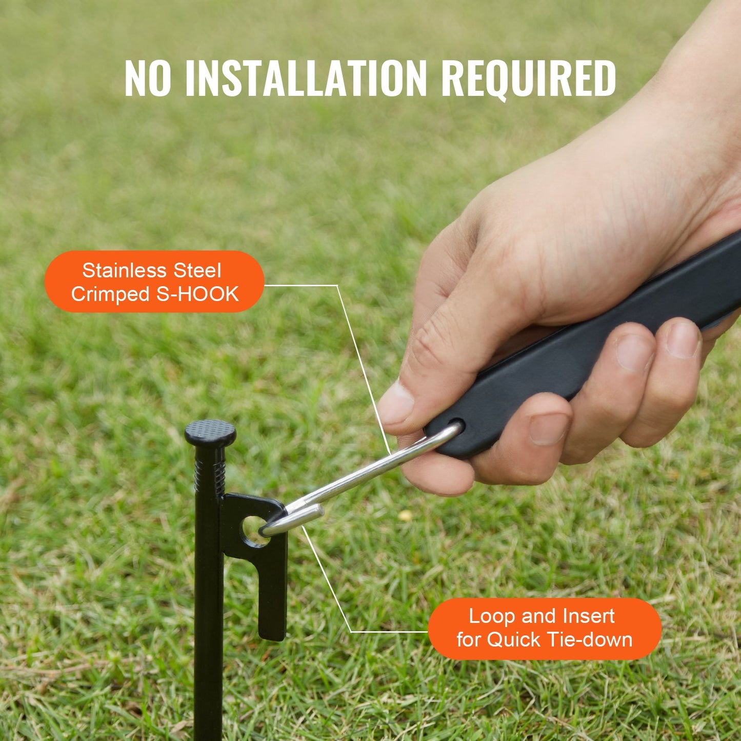 10-delat platt elastiskt rep, 20 mm kraftiga elastiska remmar med stål-S-krokar, 91 cm elastiskt elastiskt rep för last, presenningar, lastbilar och tält, svart