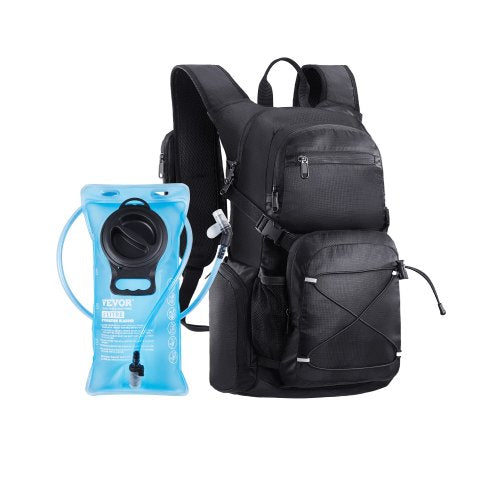 Vätskeryggsäck, 25L isolerad vätskeryggsäck med 2L TPU-vattenblåsa, Vandringsryggsäck med förvaring för män och kvinnor, Hydro Water Daypack för vandring, löpning, cykling, camping