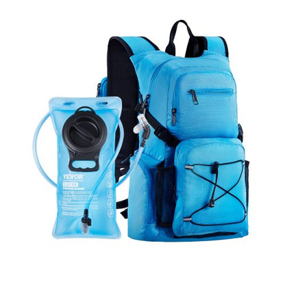 Vätskeryggsäck, 25L isolerad vätskeryggsäck med 2L TPU-vattenblåsa, Vandringsryggsäck med förvaring för män och kvinnor, Hydro Water Daypack för vandring, löpning, cykling, camping