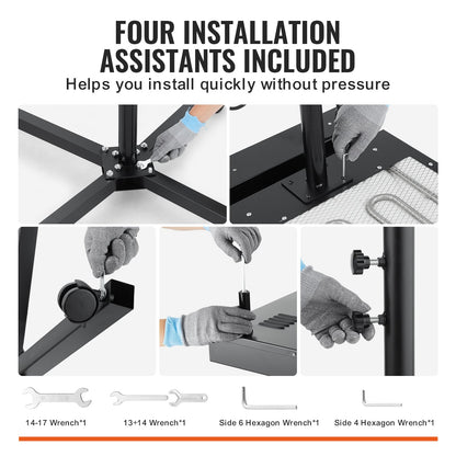 Flash-tork, 18 x 25 tums flash-tork för screentryck, högpresterande silkscreen-tork med höjdjusterbart stativ, 360° rotation, X-formad bas, härdningsmaskin i stål för T-shirts