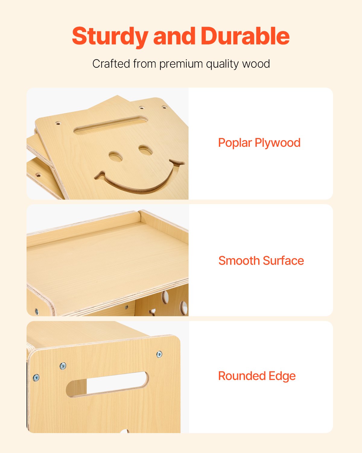 Montessori avvänjningsbord och stolsset, 3-i-1 träbord och stolar för småbarn med griffeltavla, justerbar höjd Montessoribord för åldrarna 1-5, perfekt för att rita, läsa, äta - naturlig