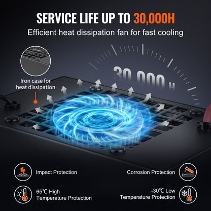 CO2-laserströmförsörjning, 60 W, strömförsörjning för 60 W laserrör, konstant strömskydd, öppen kretsskydd, snabb värmeavledning, kompatibel med lasergravörer och -skärare från flera märken