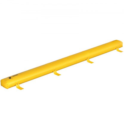 Översvämningspåse, 732 × 50,8 × 30,5 cm, återanvändbara PVC-vattenavledningsrör, lättvikt med utmärkt vattentät effekt, används för dörröppningar, garage, gul