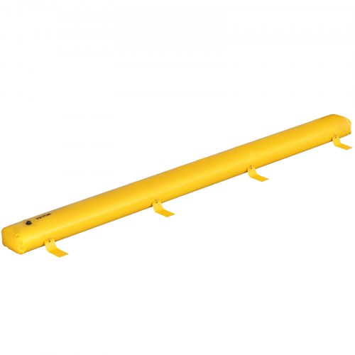 Översvämningspåse, 732 × 50,8 × 30,5 cm, återanvändbara PVC-vattenavledningsrör, lättvikt med utmärkt vattentät effekt, används för dörröppningar, garage, gul