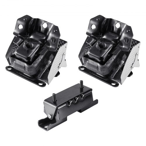 Motor- och växellådans monteringssats, 3-pack, kompatibel med 2007–2013 Chevrolet Silverado 1500 5.3L V8, ersätter OE# A5365, A5365, A2638, Secure Support
