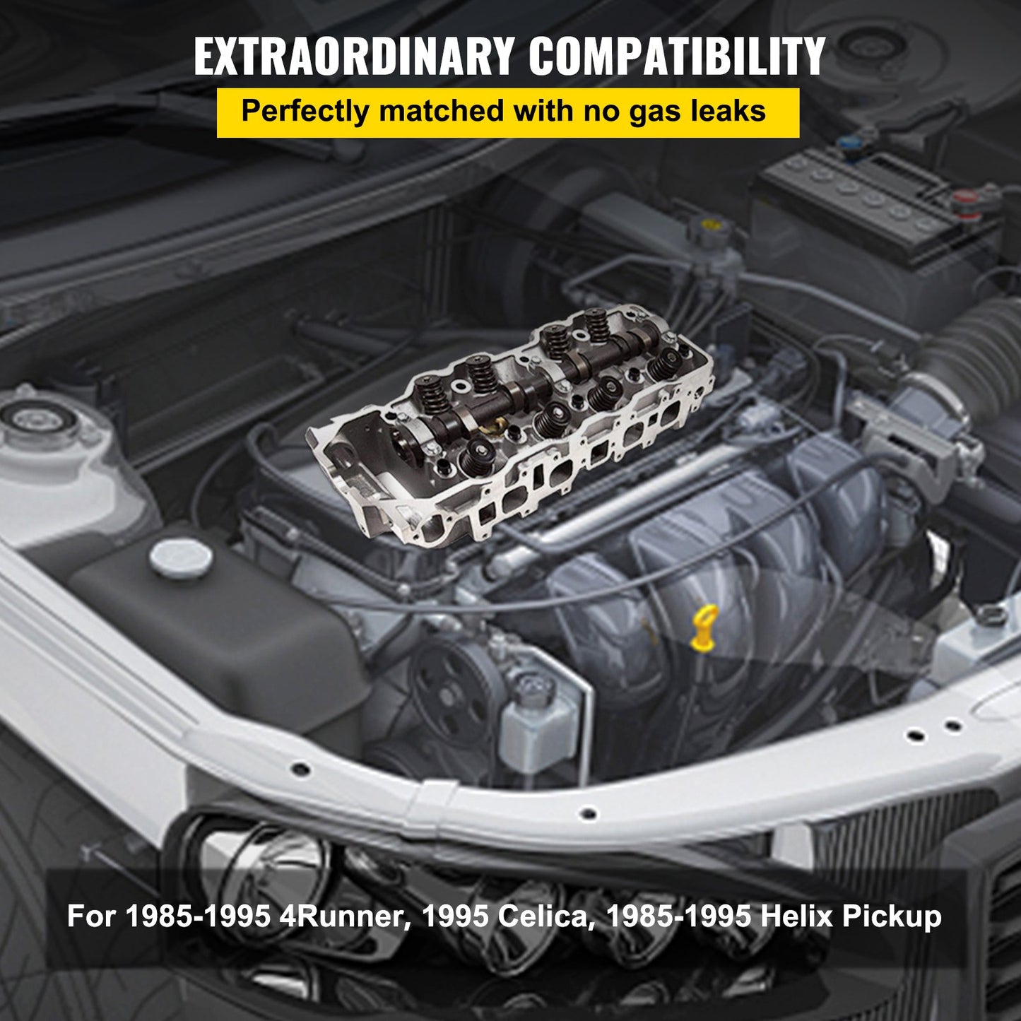 Topplock Passar Toyota 4 Runner 185-95 Passar Toyota Pickup 85-95 2.4L