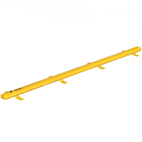 Översvämningsbarriär, 732 × 25,4 × 15,3 cm, återanvändbara PVC-vattenavledningsrör, lättviktig vattenbarriär med utmärkt vattentät effekt, används för dörröppningar, garage, gul