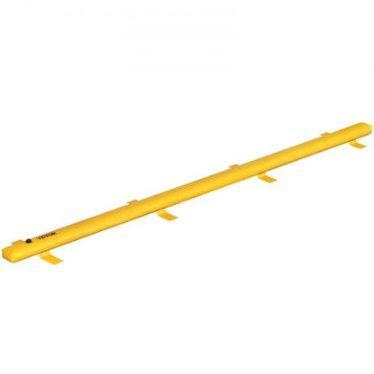 Översvämningsbarriär, 732 × 25,4 × 15,3 cm, återanvändbara PVC-vattenavledningsrör, lättviktig vattenbarriär med utmärkt vattentät effekt, används för dörröppningar, garage, gul