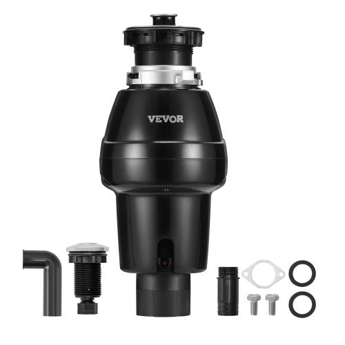 Garbage Disposal 3/4 HP Continuous Food Waste Disposer 3930 RPM EZ Connect