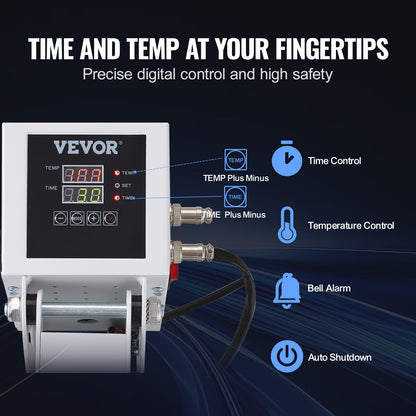 Värmepress 15 x 15 tum/38,1 x 38,1 cm sublimeringsskrivare transfer för gör-det-själv-t-shirt