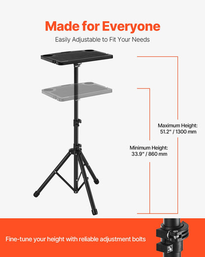 Cykelbord, stationärt hopfällbart justerbart cykeltränings- och löpbandsbord med triangelstöd, halkfritt cykelträningsbord med flera spår och handtag, lämplig för hemmakontorsträning