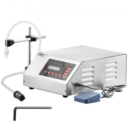 Vätskepåfyllningsmaskin 2-3500ml GFK-160 LCD-skärm Digital styrd pump Vätskepåfyllningsmaskin Automatisk vätskepåfyllningsmaskin