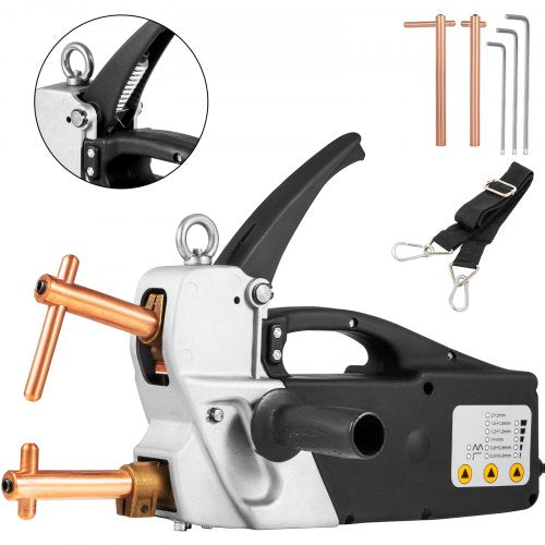400V Electric Spot Welder with Portable Handgrip Max Spot Weld Thickness: 2.0 +2.0mm Spot welder spot welder machine plastic welding machine