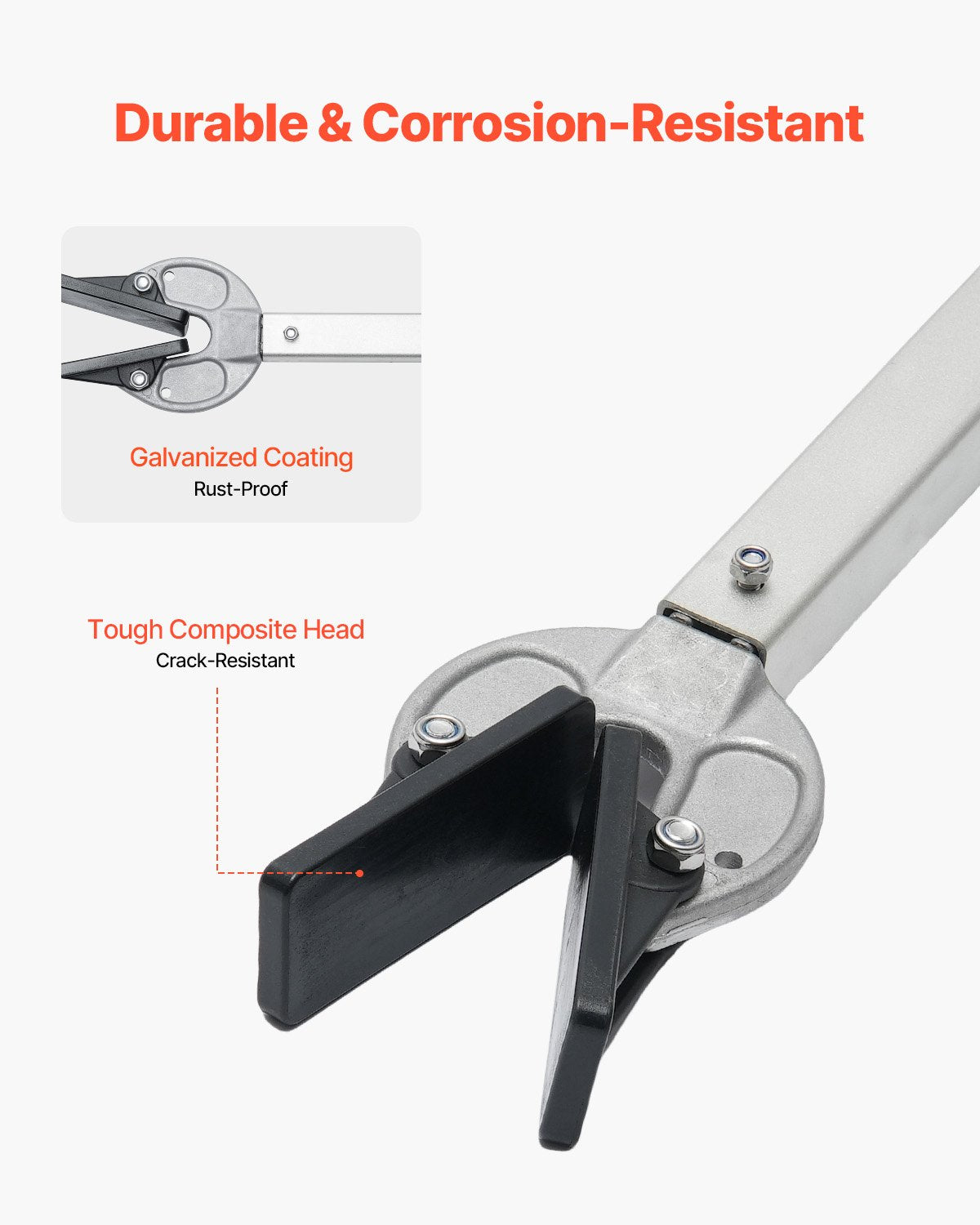 Akterspegelskydd, 24-36 tum, justerbar akterspegelskydd för båtar med komposithuvud, korrosionsbeständiga, lättinstallerade akterspegelskydd för utombordsmotorer under 100 hk, passar för släpvagn och rullvagn