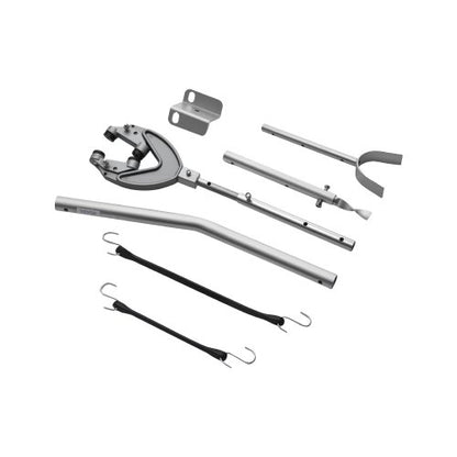 Akterspegel, 26,9-62,2 tum, justerbar båtakterspegel med kraftigt huvud, korrosionsbeständiga, lättinstallerade akterspegelskydd för utombordsmotorer under 150 hk, lämplig för rulle och släpvagn