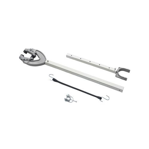 Akterspegel, 32-44 tum, justerbar båtakterspegel med kraftigt huvud, korrosionsbeständiga, lättinstallerade akterspegelskydd för utombordsmotorer under 100 hk, lämplig för rulle och släpvagn