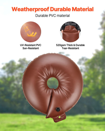 Trädbevattningsringar, 4 st. 16 gallons trädbevattningspåsar, 6-9 timmars långsam frisättning, påfyllningsbara planteringsvattenpåsar, vattenbesparande, kraftigt bevattningssystem för droppbevattning av buskträdrötter